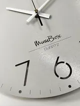 Часы настенные серые 30см MoonShadow Classic